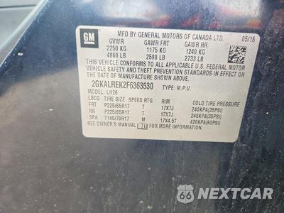 Zdjęcie 13 z 13 samochodu: 2015 GMC TERRAIN SLE VIN:2GKALREK2F6363530 - miniatura