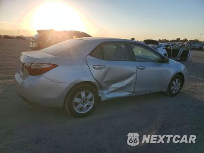 Trzecie zdjęcie samochodu z tyłu: 2016 TOYOTA COROLLA LE VIN:5YFBURHE8GP549950 - miniatura
