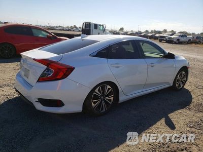 Trzecie zdjęcie samochodu z tyłu: 2018 HONDA CIVIC EX VIN:JHMFC1F40JX008365 - miniatura
