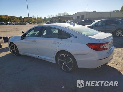 Drugie zdjęcie samochodu z przodu: 2019 HONDA ACCORD SPORT VIN:1HGCV1F31KA058574 - miniatura