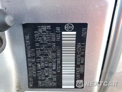 Zdjęcie 12 z 12 samochodu: 2020 TOYOTA CAMRY LE VIN:4T1C11AK6LU880677 - miniatura