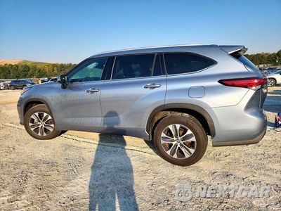 Drugie zdjęcie samochodu z przodu: 2022 TOYOTA HIGHLANDER XLE VIN:5TDGZRAH2NS114681 - miniatura