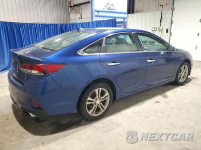 Trzecie zdjęcie samochodu z tyłu: 2019 HYUNDAI SONATA SEL VIN:5NPE34AF6KH785184 - miniatura