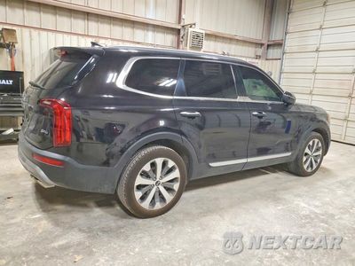 Trzecie zdjęcie samochodu z tyłu: 2021 KIA TELLURIDE S VIN:5XYP64HC0MG146532 - miniatura