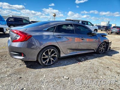 Trzecie zdjęcie samochodu z tyłu: 2019 HOND CIVIC COUPE VIN:2HGFC2F81KH509945 - miniatura
