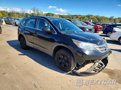Czwarte zdjęcie samochodu z boku: 2014 HONDA CR-V LX VIN:2HKRM4H34EH680707 - miniatura