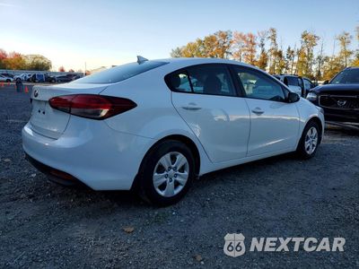 Trzecie zdjęcie samochodu z tyłu: 2018 KIA FORTE LX VIN:3KPFK4A71JE205472 - miniatura