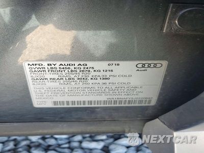 Zdjęcie 14 z 14 samochodu: 2018 AUDI Q5 PREMIUM PLUS VIN:WA1BNAFY2J2220642 - miniatura