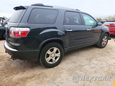 Trzecie zdjęcie samochodu z tyłu: 2010 GMC ACADIA SL VIN:1GKLRKED1AJ152315 - miniatura
