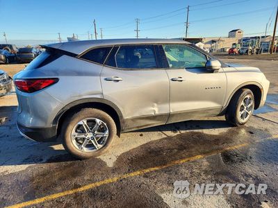 Trzecie zdjęcie samochodu z tyłu: 2025 CHEVROLET BLAZER 2LT VIN:3GNKBHR41SS206406 - miniatura