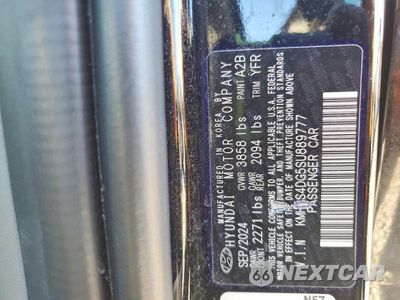Zdjęcie 12 z 12 samochodu: 2025 HYUNDAI ELANTRA SEL VIN:KMHLS4DG5SU889777 - miniatura