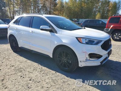 Czwarte zdjęcie samochodu z boku: 2020 FORD EDGE SEL VIN:2FMPK4J91LBB58357 - miniatura