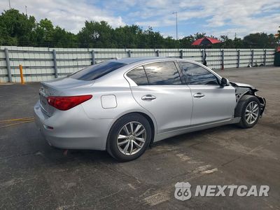 Trzecie zdjęcie samochodu z tyłu: 2015 INFINITI Q50 PREMIUM VIN:JN1BV7AP1FM331267 - miniatura