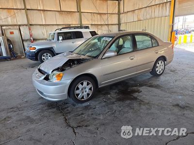 2001 HONDA CIVIC EX 2HGES26781H541392 - główne zdjęcie licytacji z USA - miniatura