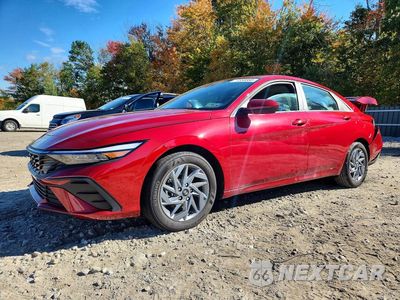 2025 HYUNDAI ELANTRA HYBRID BLUE KMHLM4DJ5SU168557 - główne zdjęcie licytacji z USA - miniatura