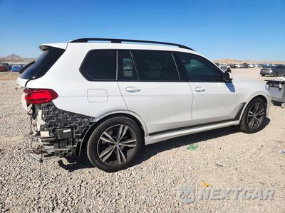 Trzecie zdjęcie samochodu z tyłu: 2022 BMW X7 XDRIVE40I VIN:5UXCW2C02N9K34757 - miniatura
