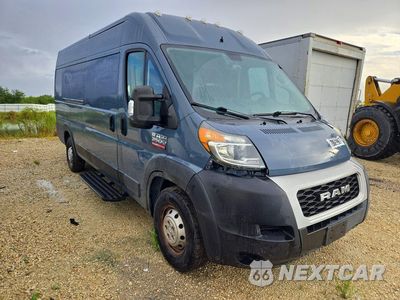 Czwarte zdjęcie samochodu z boku: 2020 RAM PROMASTER 3500 DELIVERY VAN VIN:3C6URVJG1LE143977 - miniatura
