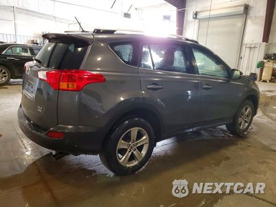 Trzecie zdjęcie samochodu z tyłu: 2015 TOYOTA RAV4 XLE VIN:JTMRFREV1FD110751 - miniatura