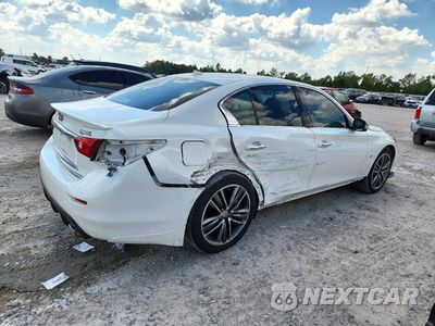 Trzecie zdjęcie samochodu z tyłu: 2015 INFINITI Q50 SPORT VIN:JN1BV7AR7FM409018 - miniatura