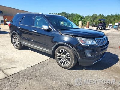 Czwarte zdjęcie samochodu z boku: 2017 FORD EXPLORER PLATINUM VIN:1FM5K8HT6HGB19148 - miniatura