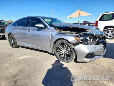 Czwarte zdjęcie samochodu z boku: 2021 HONDA ACCORD TOURING VIN:1HGCV2F91MA008304 - miniatura