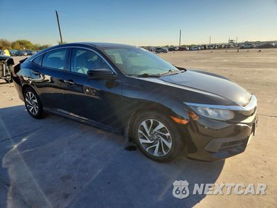 Czwarte zdjęcie samochodu z boku: 2017 HONDA CIVIC EX VIN:19XFC2F76HE043746 - miniatura