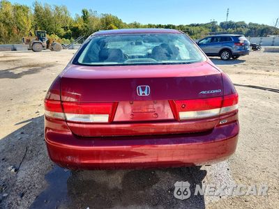 Zdjęcie 6 z 13 samochodu: 2003 HONDA ACCORD EX VIN:1HGCM665X3A029125 - miniatura