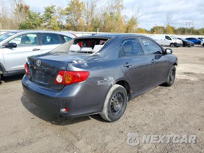 Trzecie zdjęcie samochodu z tyłu: 2010 TOYOTA COROLLA LE VIN:1NXBU4EE9AZ372127 - miniatura