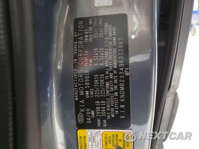 Zdjęcie 14 z 14 samochodu: 2009 KIA SEDONA LX VIN:KNDMB233496312863 - miniatura