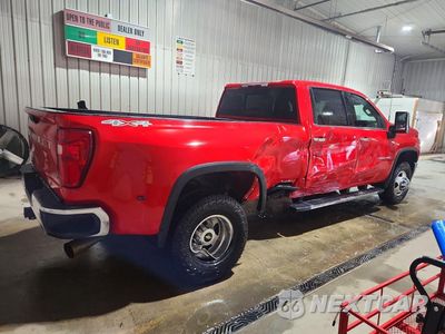 Trzecie zdjęcie samochodu z tyłu: 2021 CHEVROLET SILVERADO K3500 LTZ VIN:1GC4YUEY8MF144009 - miniatura