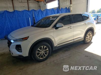 2019 HYUNDAI SANTA FE SEL 2.4L 5NMS33AD7KH005475 - główne zdjęcie licytacji z USA - miniatura