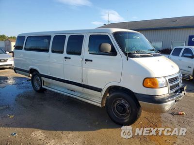 Czwarte zdjęcie samochodu z boku: 2001 DODGE RAM WAGON B3500 VIN:2B5WB35Z41K530851 - miniatura