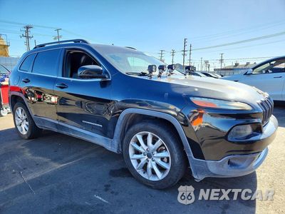 Czwarte zdjęcie samochodu z boku: 2016 JEEP CHEROKEE LIMITED VIN:1C4PJLDB8GW165309 - miniatura