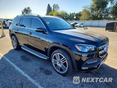 Czwarte zdjęcie samochodu z boku: 2022 MERCEDES-BENZ GLS 450 4MATIC VIN:4JGFF5KE5NA600606 - miniatura