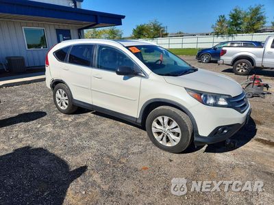 Czwarte zdjęcie samochodu z boku: 2014 HONDA CR-V EXL VIN:5J6RM4H73EL069687 - miniatura