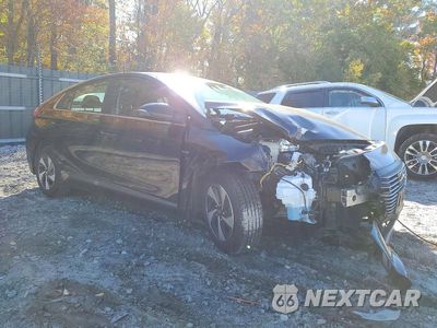 Czwarte zdjęcie samochodu z boku: 2019 HYUNDAI IONIQ SEL VIN:KMHC75LC6KU129007 - miniatura