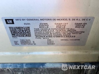 Zdjęcie 13 z 13 samochodu: 2021 CHEVROLET EQUINOX LS VIN:3GNAXSEV5MS135223 - miniatura