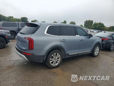 Trzecie zdjęcie samochodu z tyłu: 2020 KIA TELLURIDE LX VIN:5XYP24HC7LG023966 - miniatura