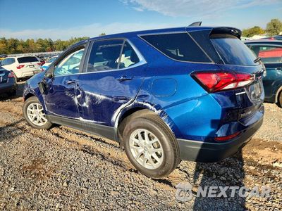 Drugie zdjęcie samochodu z przodu: 2022 CHEVROLET EQUINOX LT VIN:3GNAXUEV6NL160588 - miniatura