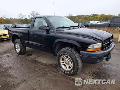 Czwarte zdjęcie samochodu z boku: 2003 DODGE DAKOTA SXT VIN:1D7GG16X63S158491 - miniatura