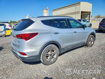 Trzecie zdjęcie samochodu z tyłu: 2018 HYUNDAI SANTA FE SPORT 2.4L VIN:5XYZUDLB5JG508069 - miniatura