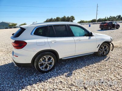 Trzecie zdjęcie samochodu z tyłu: 2020 BMW X3 SDRIVE30I VIN:5UXTY3C08L9B76489 - miniatura