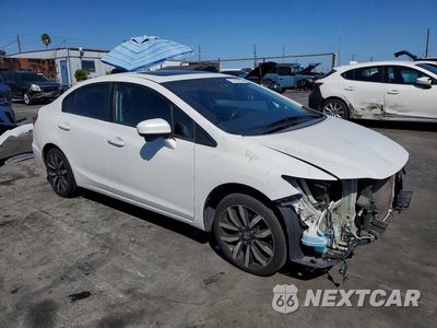 Czwarte zdjęcie samochodu z boku: 2014 HONDA CIVIC EXL VIN:19XFB2F90EE217973 - miniatura