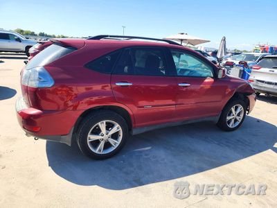 Trzecie zdjęcie samochodu z tyłu: 2008 LEXUS RX 400H VIN:JTJGW31U082007852 - miniatura
