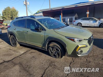 Czwarte zdjęcie samochodu z boku: 2024 SUBARU CROSSTREK SPORT VIN:4S4GUHF69R3739484 - miniatura
