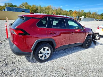 Trzecie zdjęcie samochodu z tyłu: 2022 TOYOTA RAV4 LE VIN:2T3G1RFV4NW252100 - miniatura
