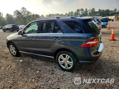 Drugie zdjęcie samochodu z przodu: 2012 MERCEDES-BENZ ML 350 BLUETEC VIN:4JGDA2EB6CA021918 - miniatura