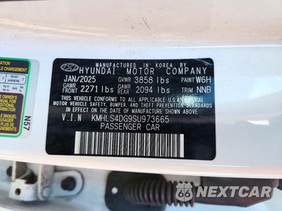 Zdjęcie 13 z 13 samochodu: 2025 HYUNDAI ELANTRA SEL VIN:KMHLS4DG9SU973665 - miniatura