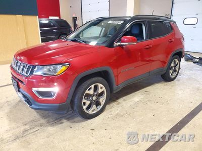 2019 JEEP COMPASS LIMITED 3C4NJDCB7KT647265 - główne zdjęcie licytacji z USA - miniatura