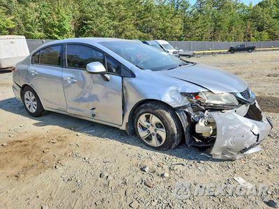 Czwarte zdjęcie samochodu z boku: 2013 HONDA CIVIC LX VIN:2HGFB2F57DH564380 - miniatura